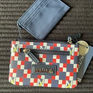 NWT NAUTICA RFID CARDHOLDER WALLET ORGANIZER CASE